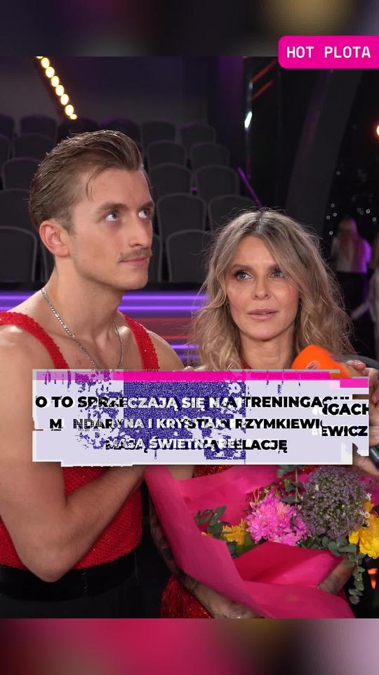 O to sprzeczają się na treningach! Mandaryna i Krystian Rzymkiewicz mają świetną relację