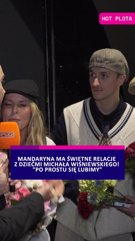 Mandaryna ma świetne relacje z dziećmi Michała Wiśniewskiego! Po prostu się lubimy