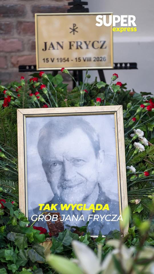  Tak wygląda grób Jana Frycza