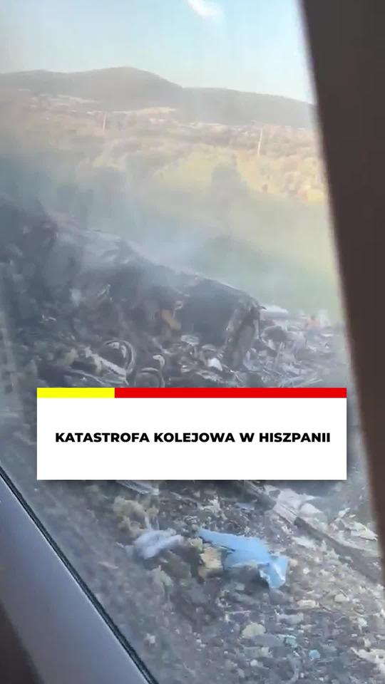 Katastrofa kolejowa w Hiszpanii
