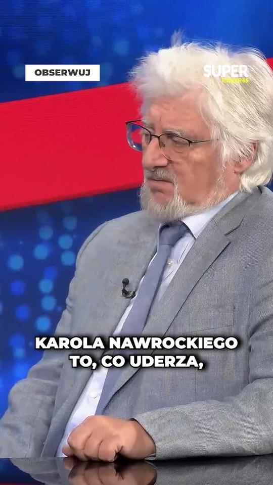 PROF. MARKOWSKI: Nawrocki nie ma nic ciekawego do powiedzenia