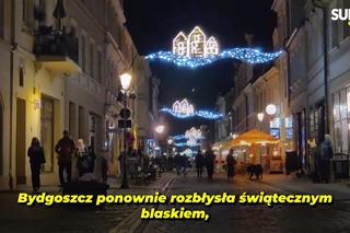 Świąteczne iluminacje rozświetliły Bydgoszcz! Magiczny klimat zachwyca mieszkańców i turystów