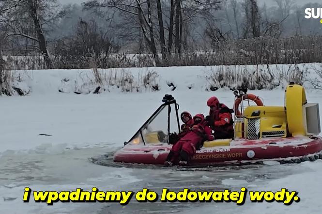 Gdy załamie się lód. Co robić, żeby uratować życie?