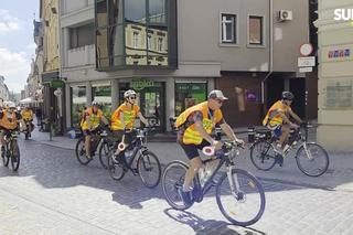 Rowerzyści ruszyli z Bydgoszczy do Lubostronia. Kolejne kilometry dla Rowerowej Stolicy Polski