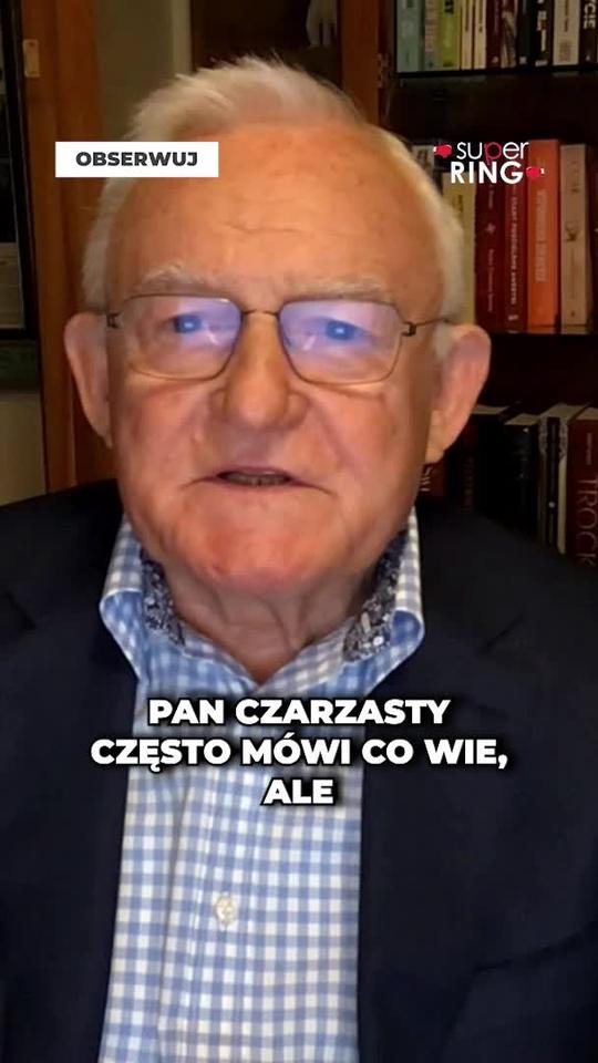 MILLER O CZARZASTYM: JA PRZESTRZEGAŁEM!