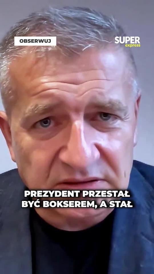 Arłukowicz: PRZESTAŃ BYĆ BOKSEREM, A STAŃ SIĘ PREZYDENTEM!