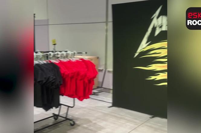 Metallica otworzyła swój sklep w Katowicach! Tak prezentuje się jego wnętrze
