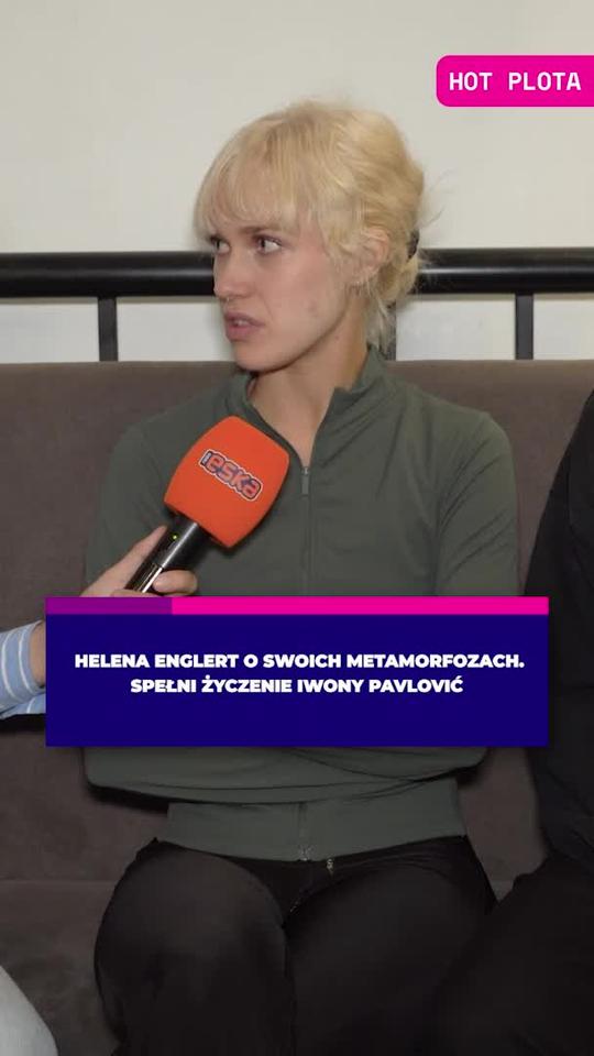 Helena Englert o swoich metamorfozach. Spełni życzenie Iwony Pavlović