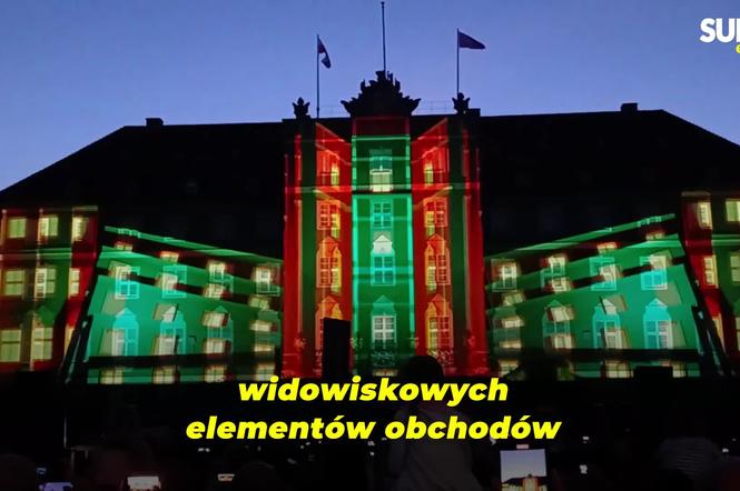 Mapping na 80. urodziny Szczecina. Pokaz przyciągnął tłumy
