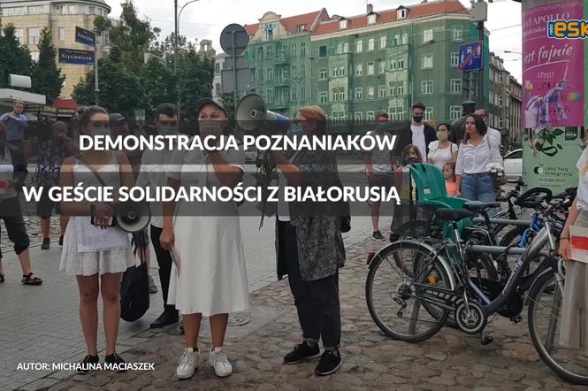 „Tak dla Wolności! Nie dla przemocy”! Solidarnościowy, biały protest dla Białorusi WIDEO