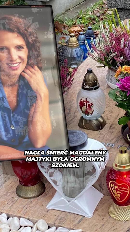 Nagła śmierć pięknej aktorki była szokiem. Tak wygląda grób Magdaleny Majtyki przed 1 listopada