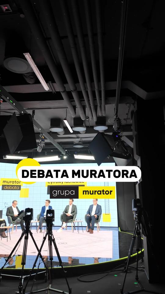 Nagrywamy kolejną Debatę Muratora 