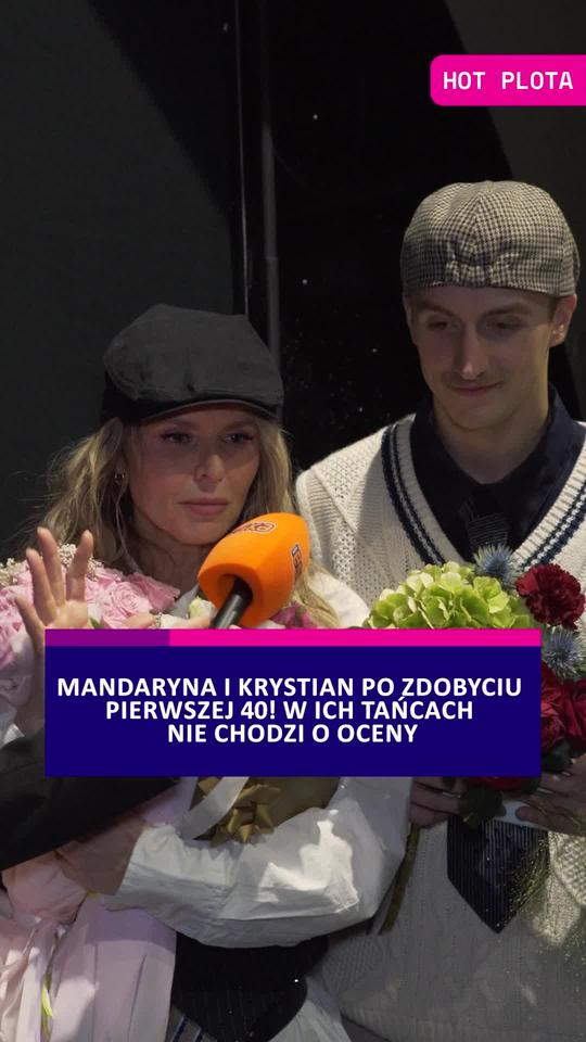 Mandaryna i Krystian po zdobyciu pierwszej 40! W ich tańcach nie chodzi o oceny