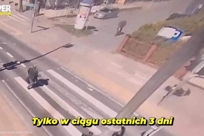 Koszmarne zderzenie rowerzystów. Obaj trafili do szpitala. Przerażające nagranie