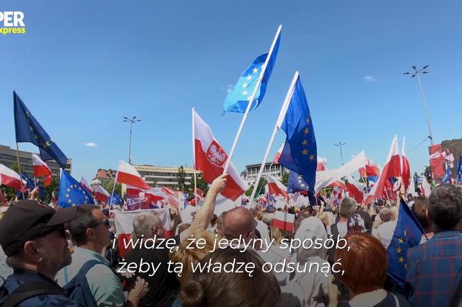 Tłumy Polaków wściekłych na PiS. „Stworzyli swój własny folwark” [WIDEO]