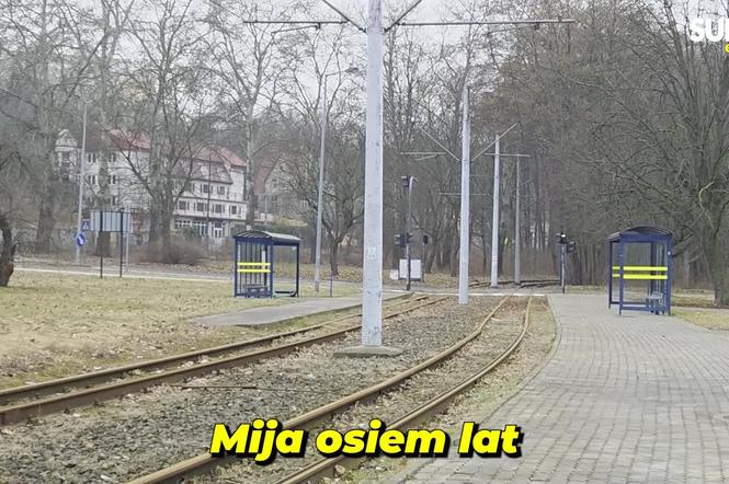 8 lat bez tramwajów na Babiej Wsi. Torowisko w ruinie!