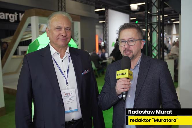 Janusz Komurkiewicz o 35-leciu FAKRO na targach Dach Forum Kielce. Rozmowa Muratora