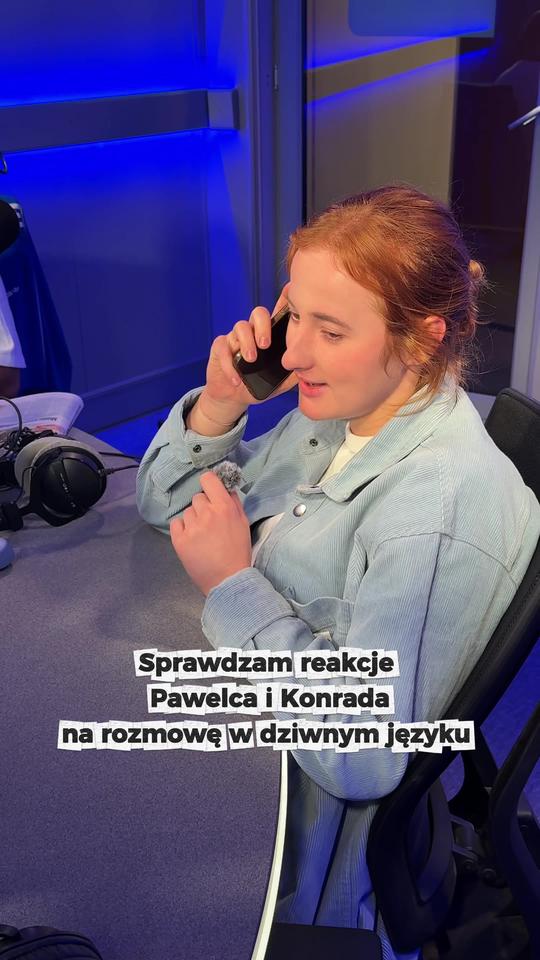 Reakcja Pawelca i Konrada na rozmowę w dziwnym języku | VOX FM