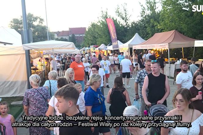 Festiwal Wisły znów przyciągnął tłumy! Fordon ożył nad rzeką