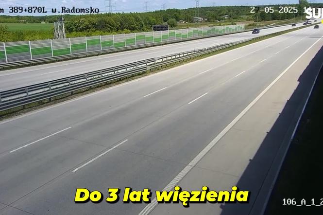 To on jechał pod prąd na czołowe zderzenie z wiceministrem! Powiedział, że idzie na Gdańsk [WIDEO, ZDJĘCIA]