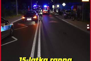BMW zdmuchnęło 15-latkę z drogi. Wylądowała wiele metrów dalej. Wszystko widać na nagraniu