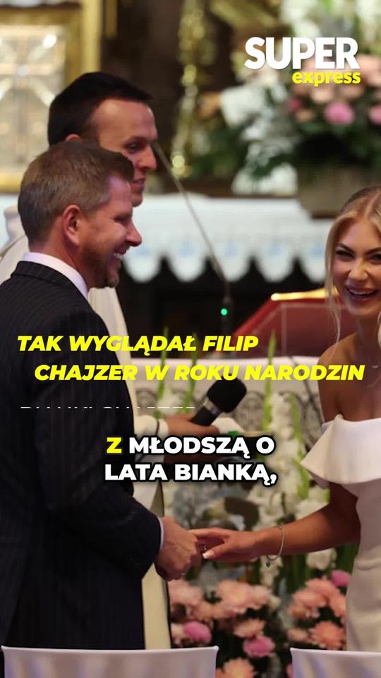 Tak wyglądał Chajzer, kiedy rodziła się jego żona