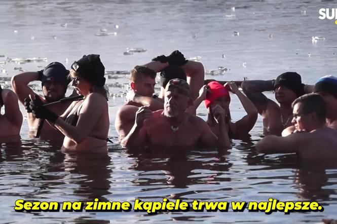 Zimna woda im niestraszna! Morsowanie w podbydgoskich Pieckach