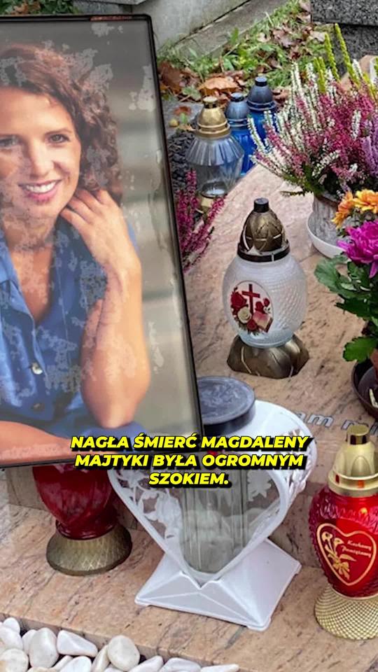 Nagła śmierć pięknej aktorki była szokiem. Tak wygląda grób Magdaleny Majtyki przed 1 listopada
