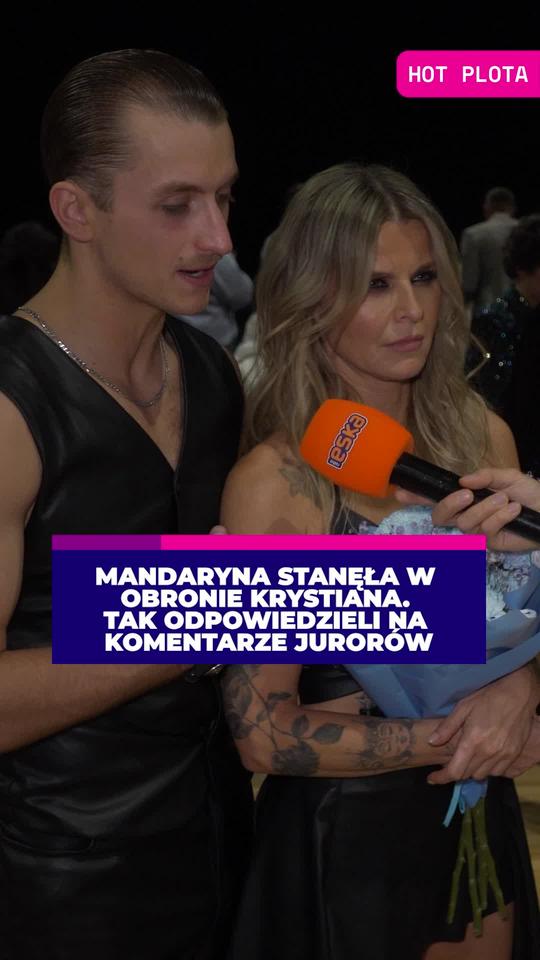 Mandaryna stanęła w obronie Krystiana. Tak odpowiedzieli na komentarze jurorów