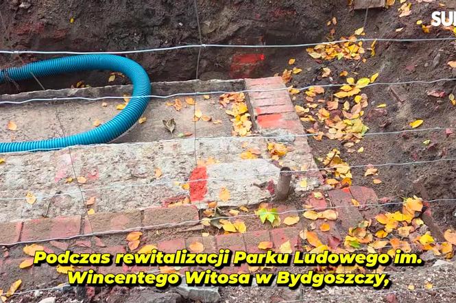 Krypta odkryta podczas rewitalizacji parku w Bydgoszczy. „Nie będziemy w żaden sposób ingerować”